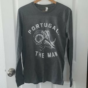 Bella Canvas Charcoal Long Sleeve Graphic Tee